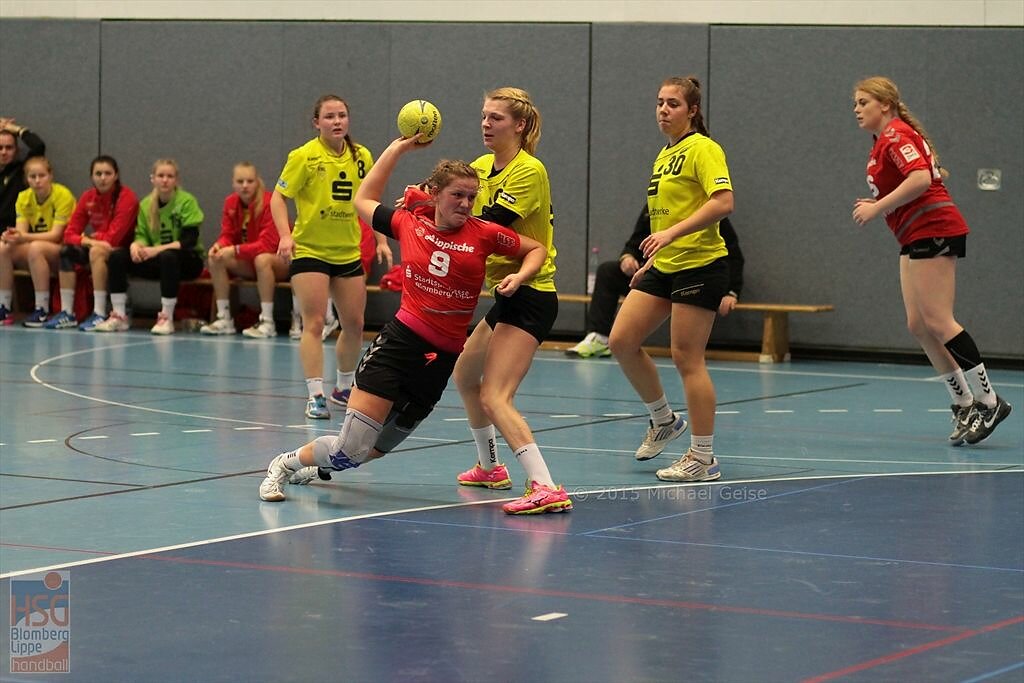 jblh (wA1)  HSG Blomberg-Lippe  -  Frankfurter Handball-Club