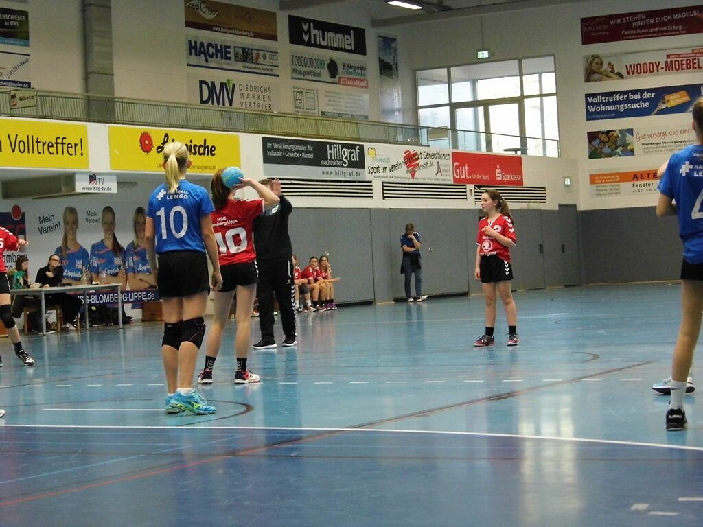 wD1 HSG Blomberg-lippe - HSG Handball Lemgo 1